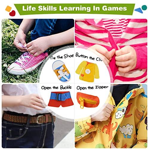 Activity-board  Quiet Book, baby book, feel book baby books cloth book baby book play book for learning everyday skills 