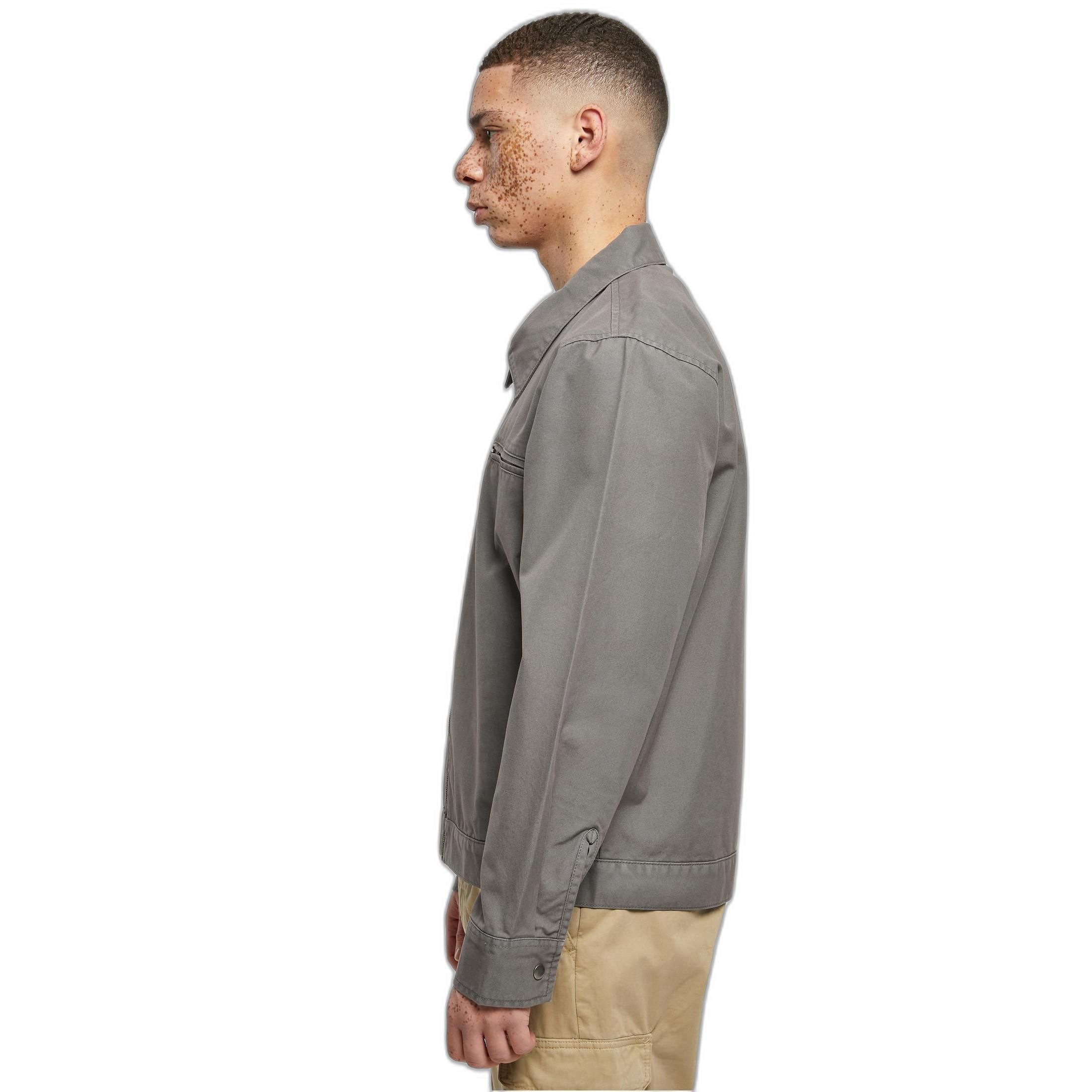 URBAN CLASSICS Überfärbte Arbeitsjacke  