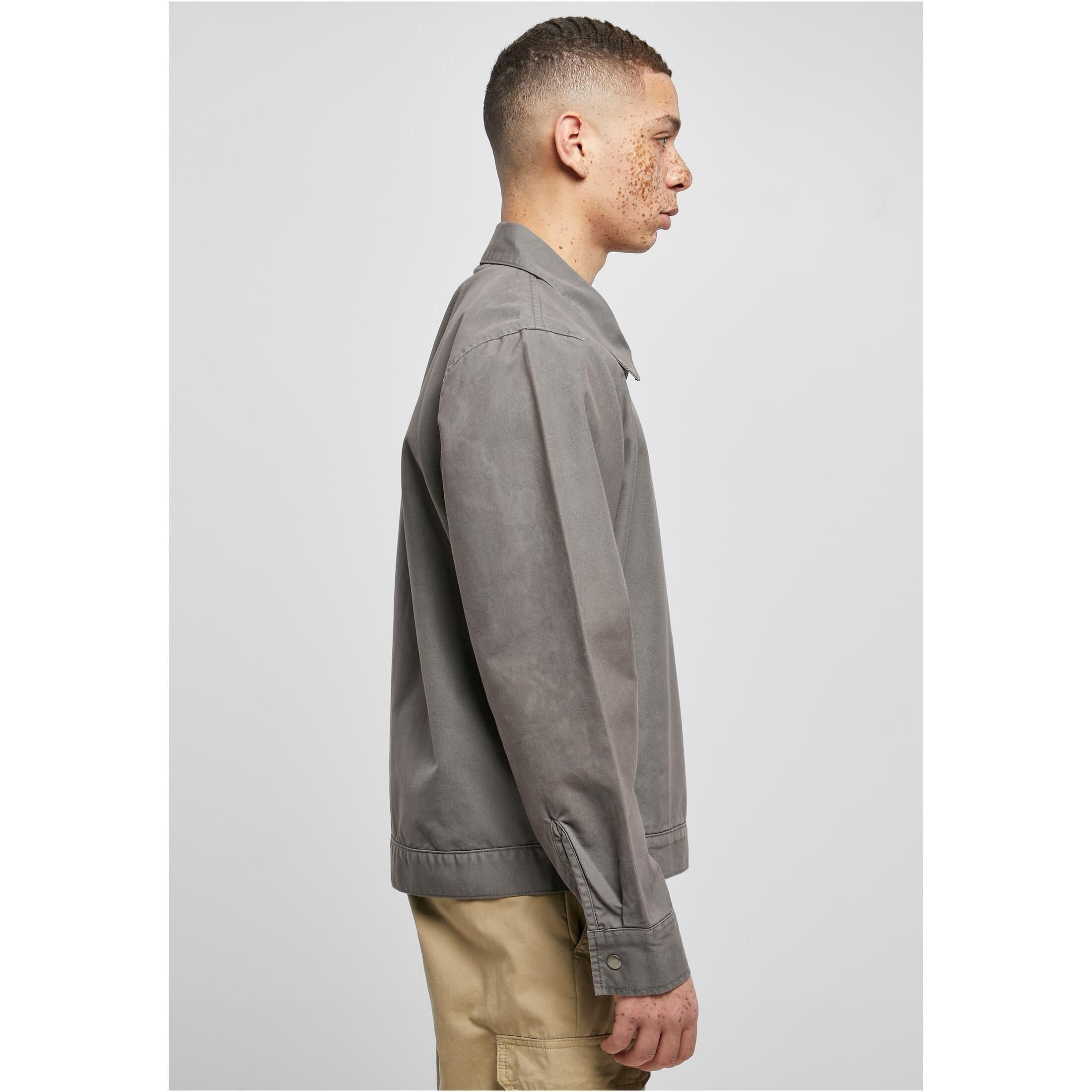 URBAN CLASSICS Überfärbte Arbeitsjacke  