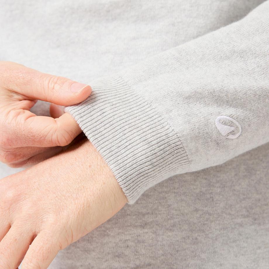 INESIS Golf Winddichter Baumwollpullover Stehkragen  