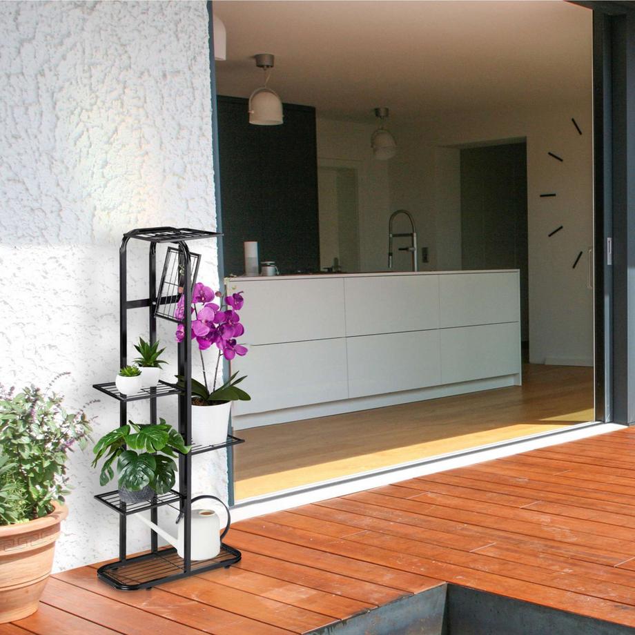 B2X Blumentreppe aus Metall 6 Etagen  