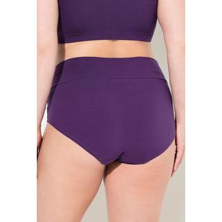 Ulla Popken  Culotte Bellieva à large ceinture, en coton bio certifié GOTS 