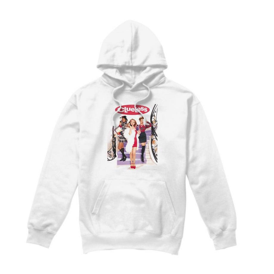 Clueless Sweat à Capuche Imprimé Graphique  
