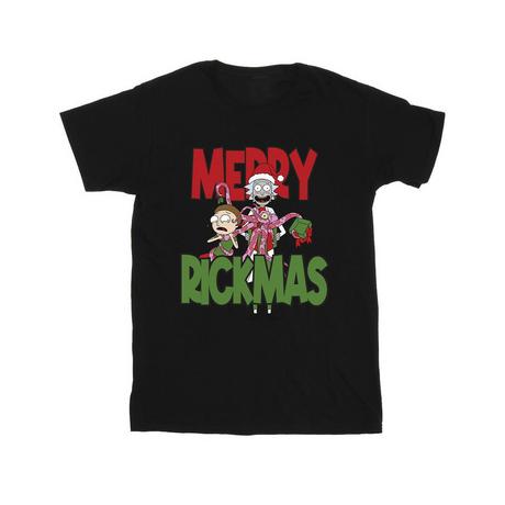 Rick And Morty  Tshirt MERRY RICKMAS 