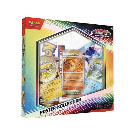 Pokémon  TCG: Karmesin & Purpur Prismatische Entwicklungen Poster Kollection - DE 