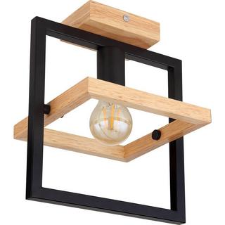 mutoni Deckenleuchte Erica Holz dunkel 1xE27  