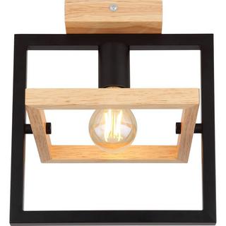 mutoni Deckenleuchte Erica Holz dunkel 1xE27  