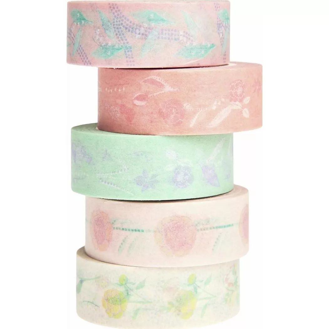 RICO-Design - Washi Tape Blumen, 10 m