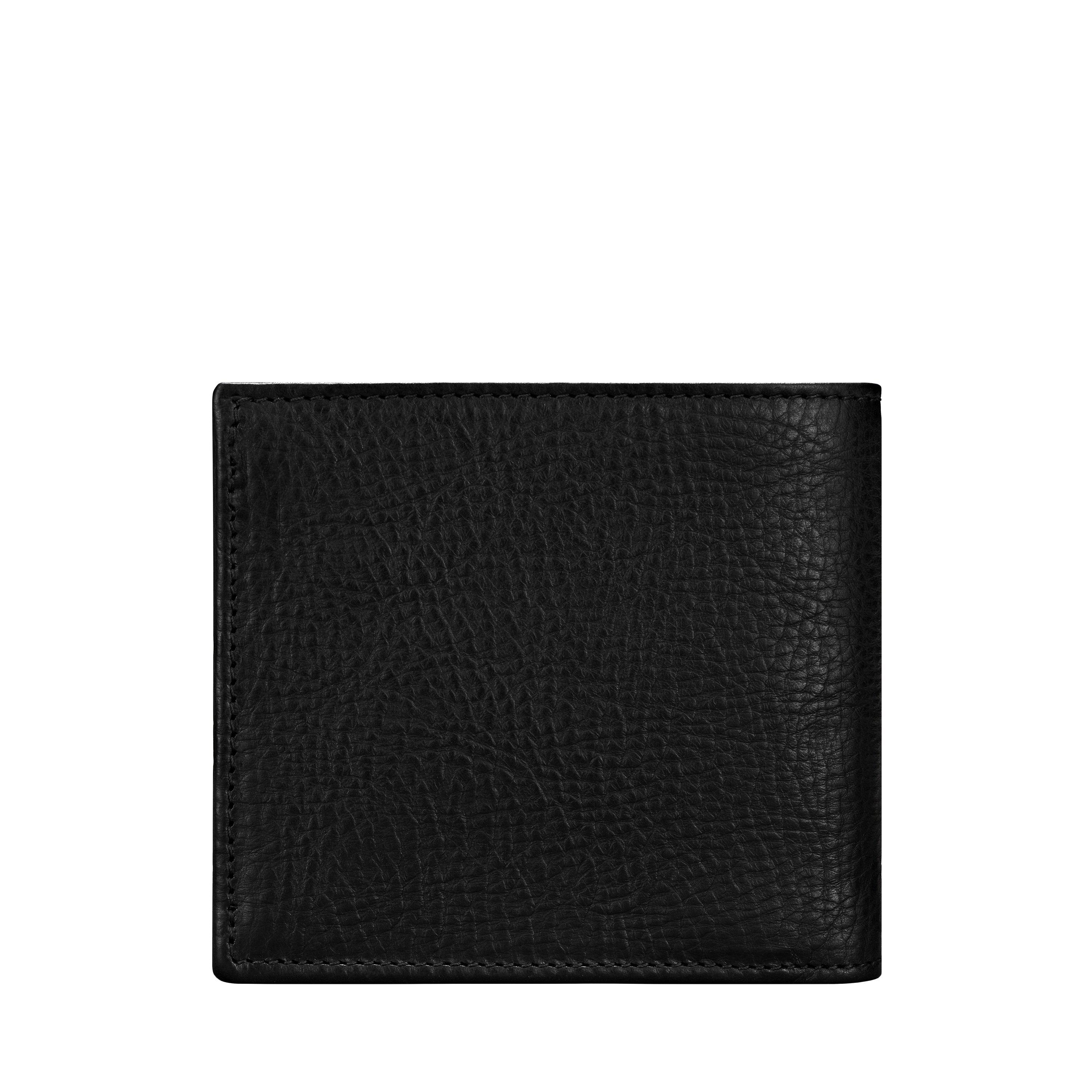 Maxwell Scott  Le Ticciano grainé Portefeuille avec porte-monnaie en cuir grainé souple 