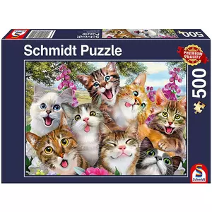 Puzzle Katzen Selfie (500Teile)