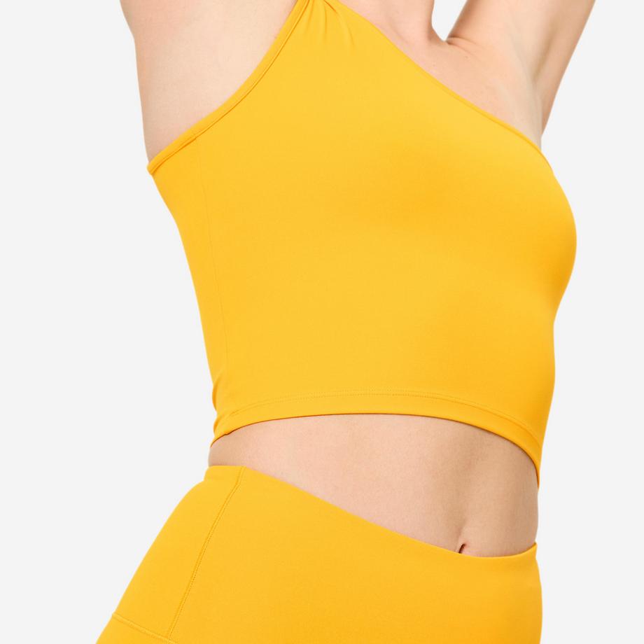 DOMYOS  Canotta donna asimmetrica poliammide 