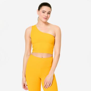 Canotta donna asimmetrica poliammide