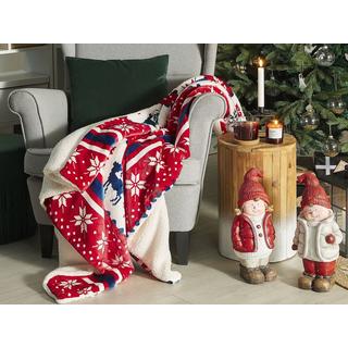 Beliani REKA Couverture Polaire Classique Polyester  