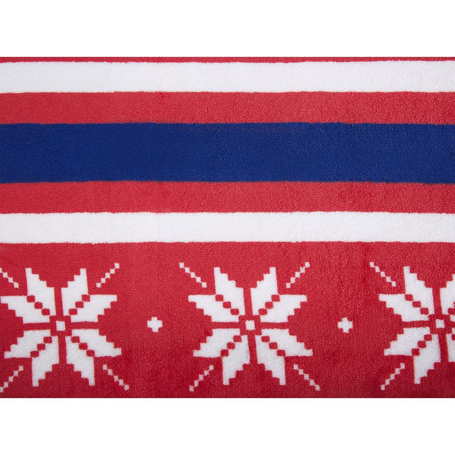 Beliani REKA Klassische Polyester Kuscheldecke  