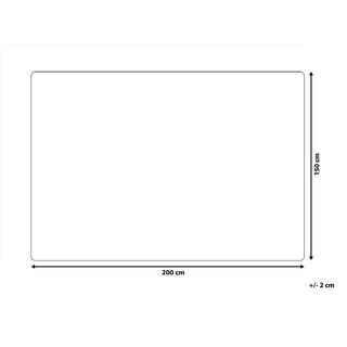 Beliani REKA Couverture Polaire Classique Polyester  