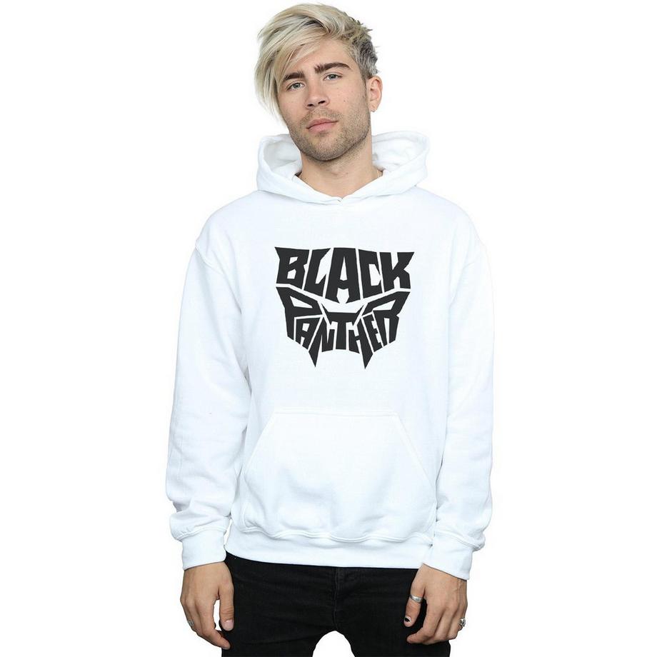 MARVEL Black Panther Logo Sweat à Capuche  