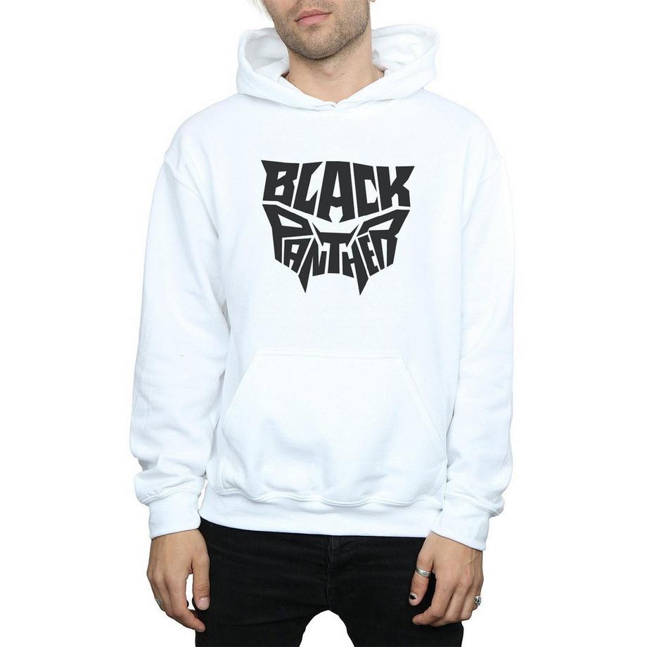 MARVEL Black Panther Logo Sweat à Capuche  