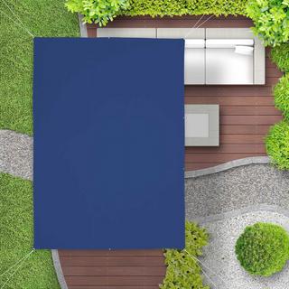 B2X Voile d'ombrage rectangulaire bleu foncé  