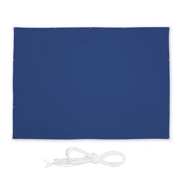 Voile d'ombrage rectangulaire bleu foncé