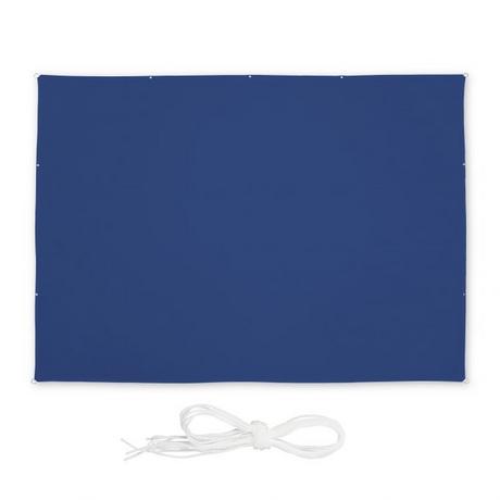 B2X Voile d'ombrage rectangulaire bleu foncé  