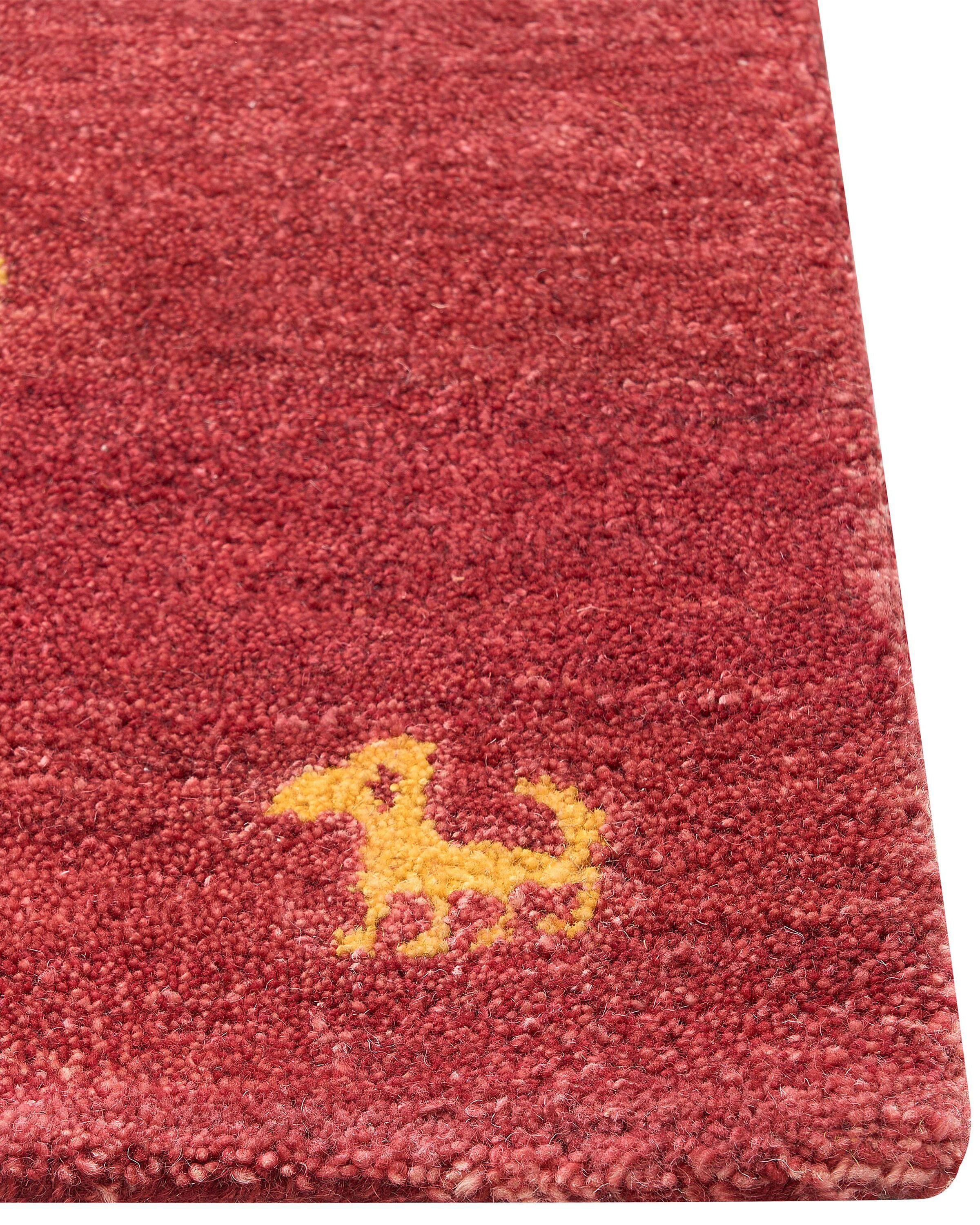 Beliani Tapis en Laine Boho YARALI  