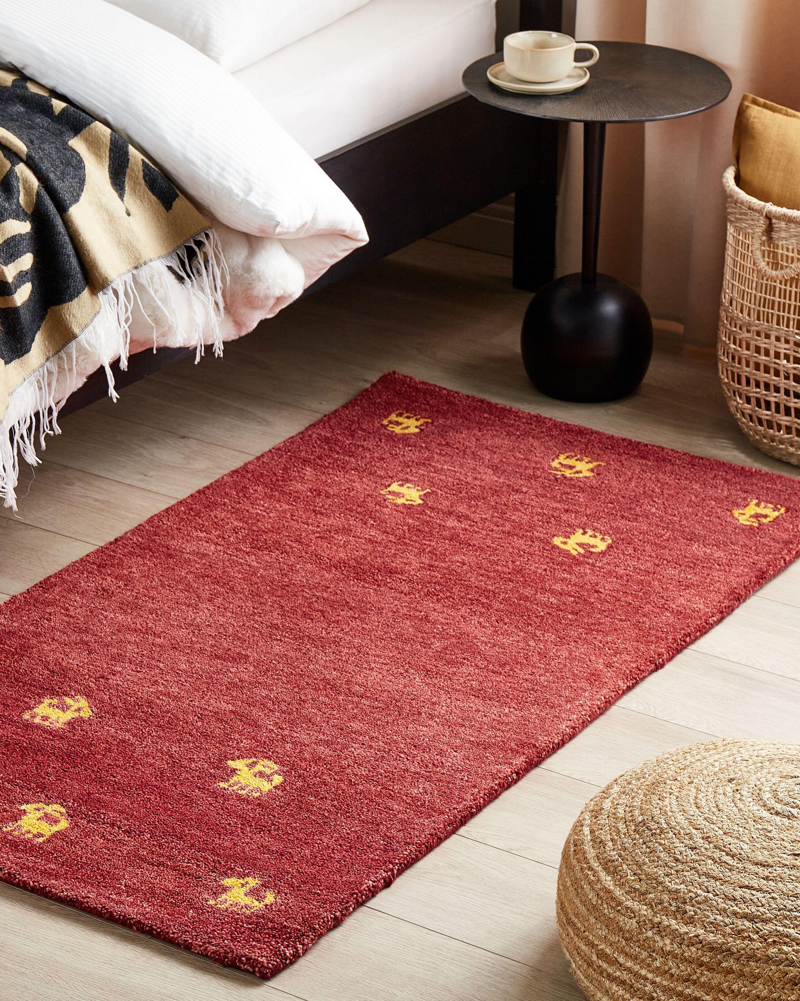 Beliani Tapis en Laine Boho YARALI  