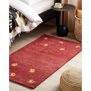 Beliani Tapis en Laine Boho YARALI  