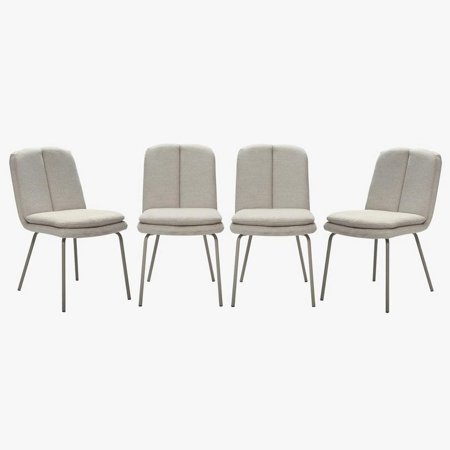 Lot de 4 chaises LYSA