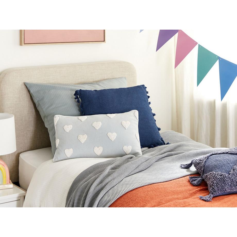 Beliani Dekokissen aus Baumwolle Retro GAZANIA  