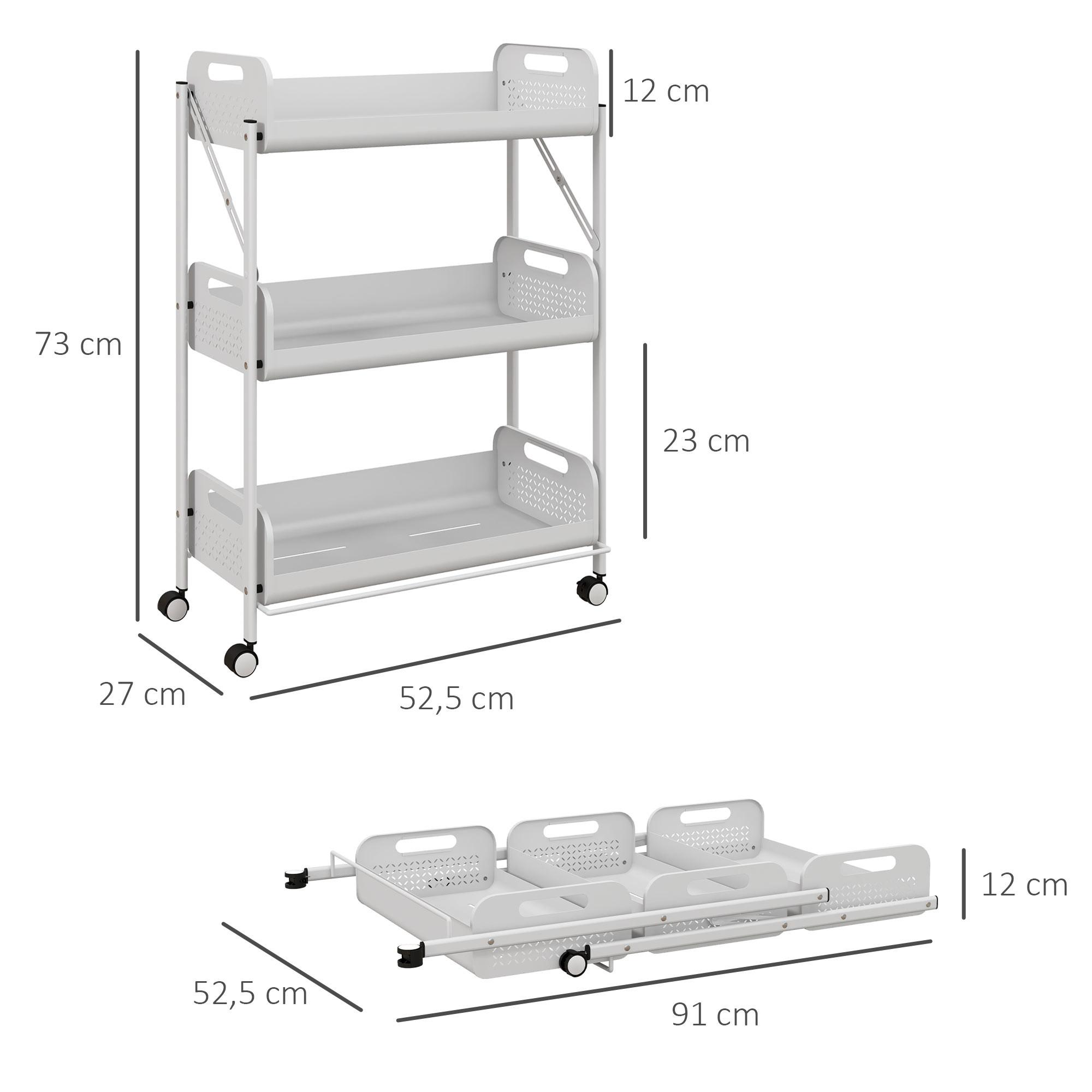 HOMCOM Servierwagen  