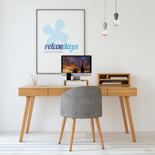 B2X  Support d'écran en bambou 