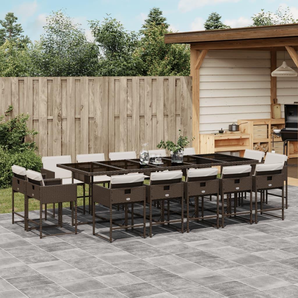 VidaXL Garten essgruppe poly-rattan  