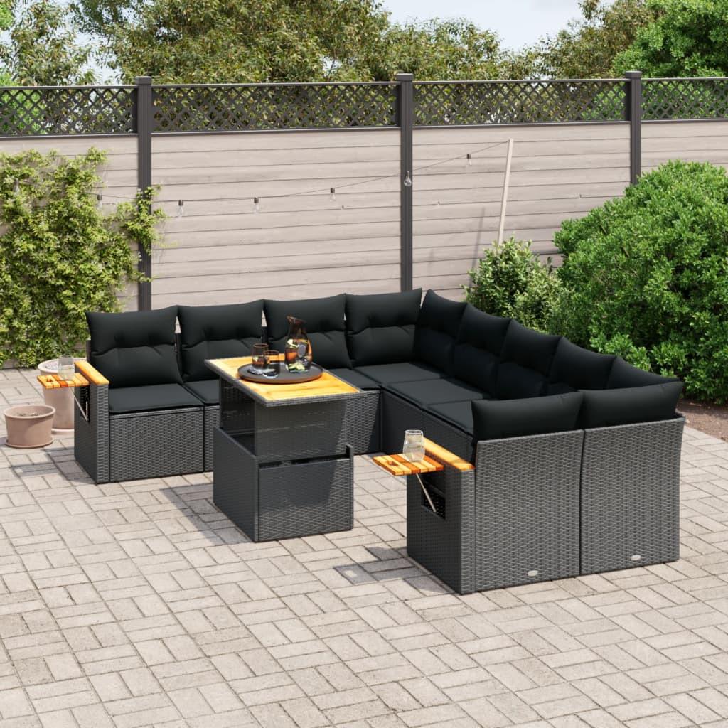 VidaXL Garten sofagarnitur poly-rattan  