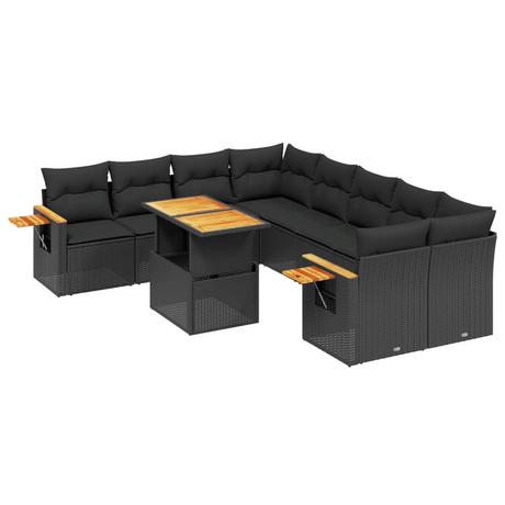 VidaXL Garten sofagarnitur poly-rattan  