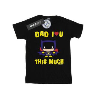 DC COMICS  Dad I Love You This Much TShirt 