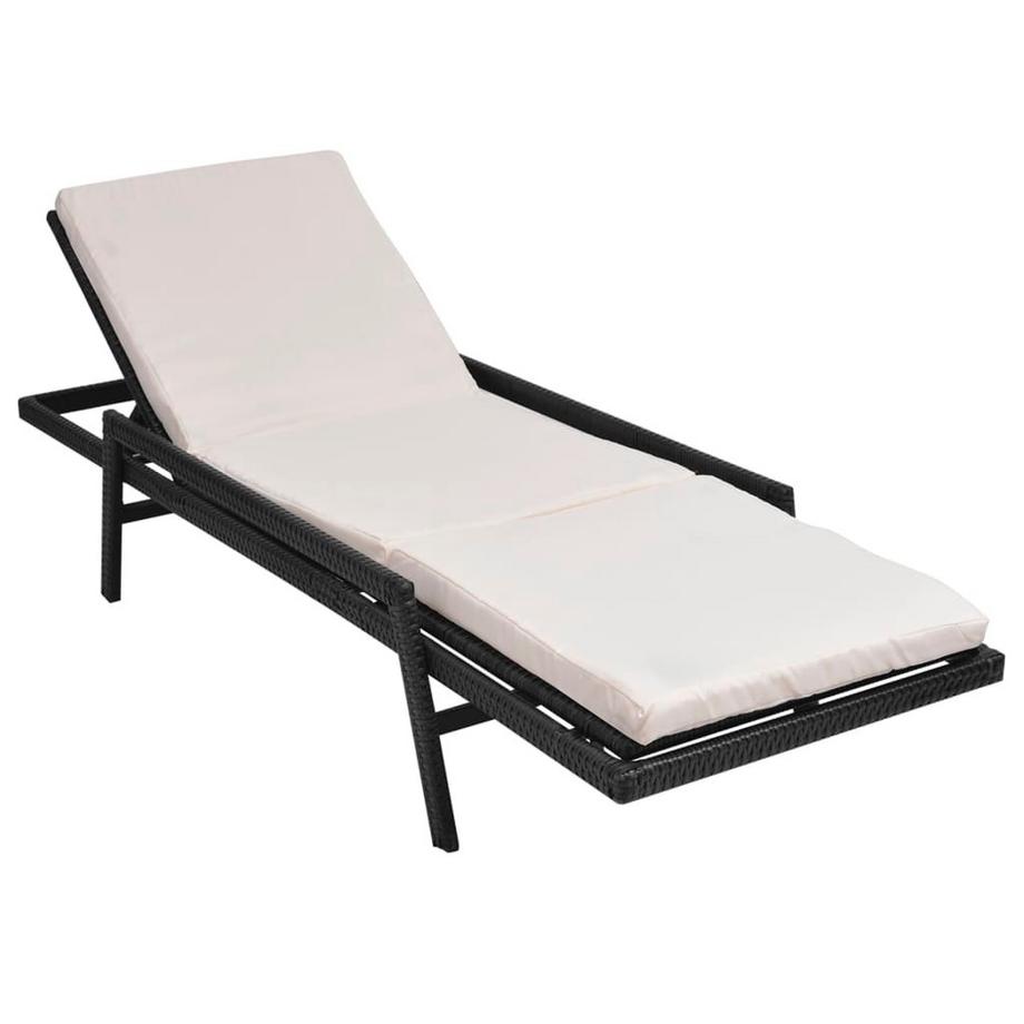 VidaXL Gartenliege poly-rattan  