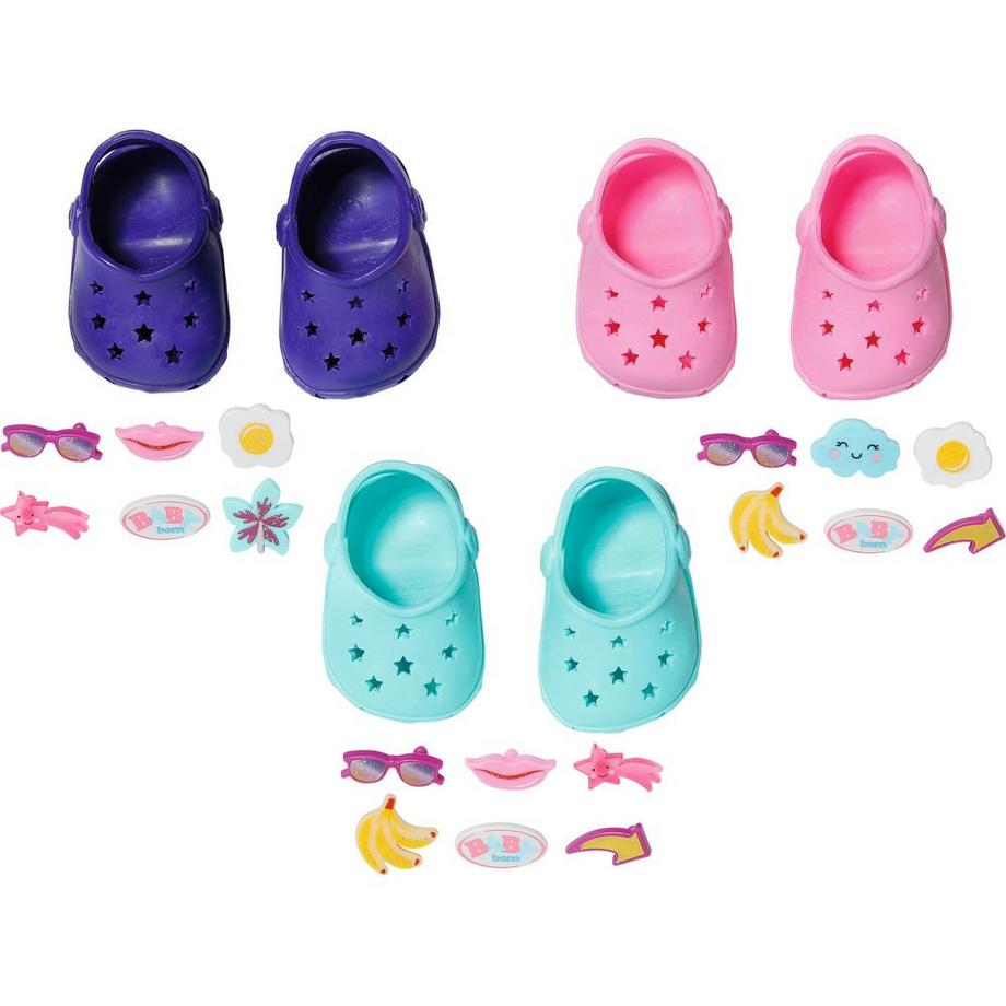 BABY born  Puppenkleidung Schuhe mit Pins assortiert 