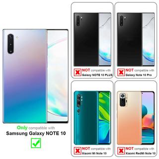 Cadorabo  Hülle für Samsung Galaxy NOTE 10 Magnetverschluss, Standfunktion 