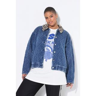 Studio Untold Stepp Blouson Jacke Leo Fleecekragen  