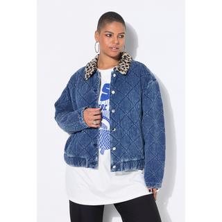 Studio Untold Stepp Blouson Jacke Leo Fleecekragen  
