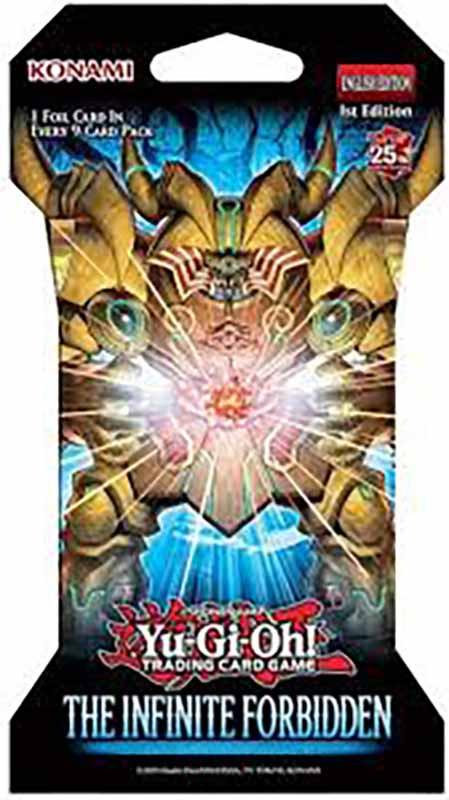 Yu-Gi-Oh!  The Infinite Forbidden Cardboard Blister Pack - 1. Auflage  - EN 