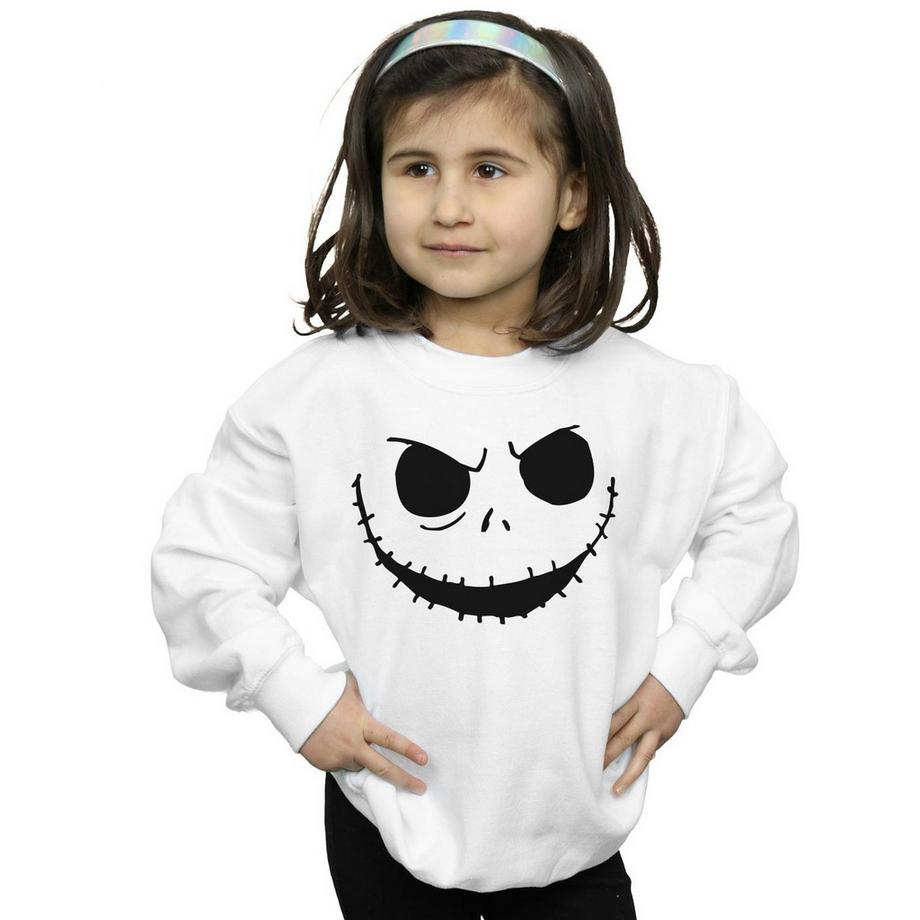 Disney  Nightmare Before Christmas Jack's Face Sweatshirt 