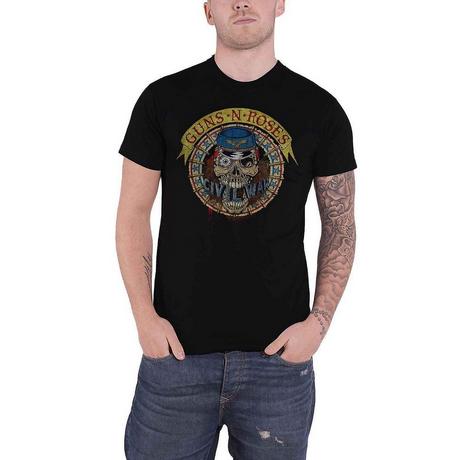 Guns N Roses  Tshirt SKULL CIRCLE 