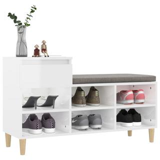 VidaXL Armoire à chaussures bois d'ingénierie  