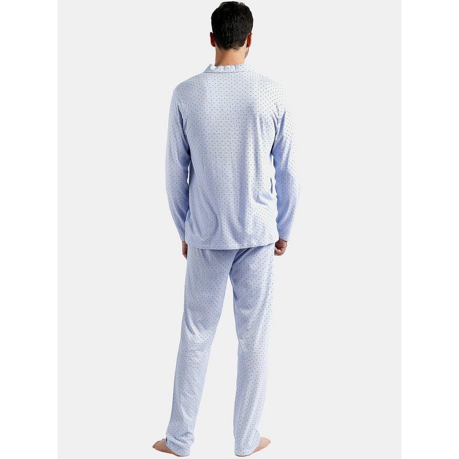 Admas Pyjama tenue d'intérieur pantalon et chemise Stripes And Dots  
