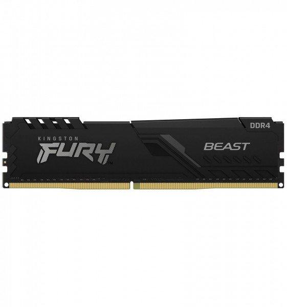 Kingston  FURY 32GB 3200MT/s DDR4 CL16 DIMM (Kit da 2) 1Gx8 Beast Black 