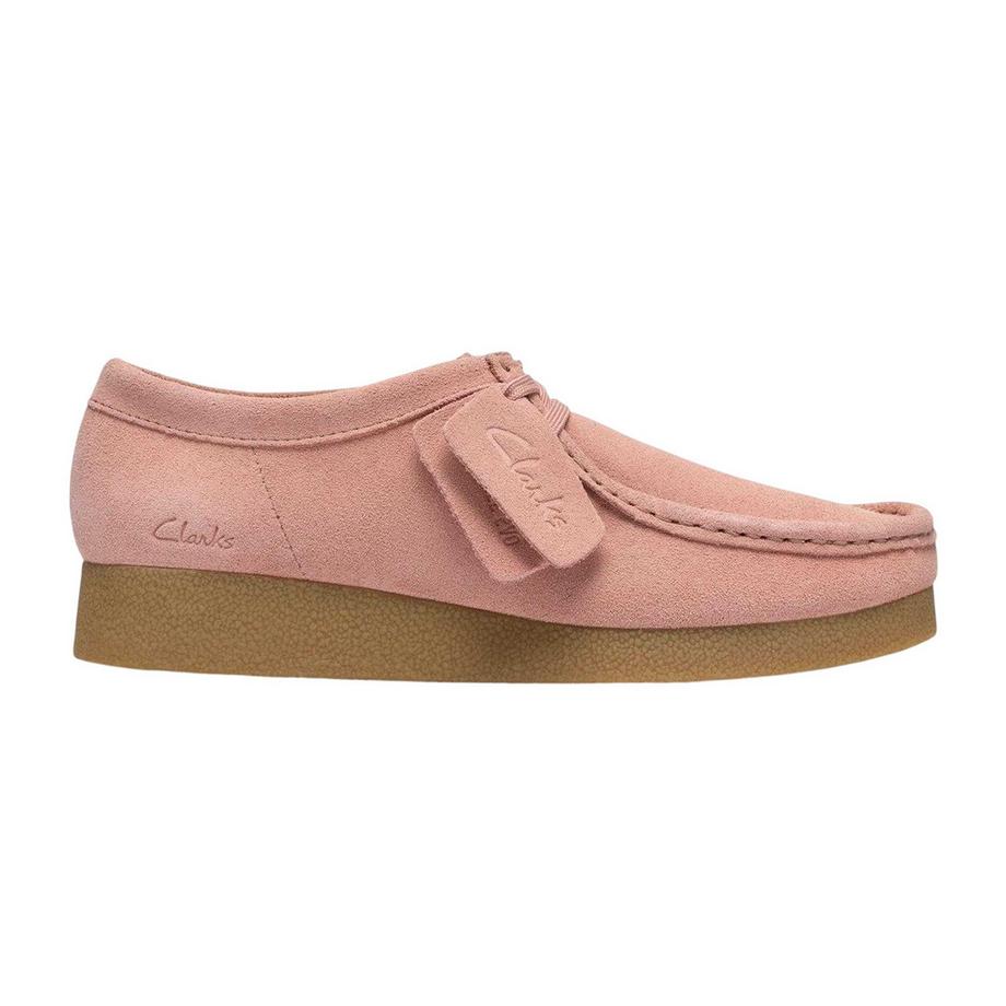 Wallabee Mokassins , Wildleder, Flach
