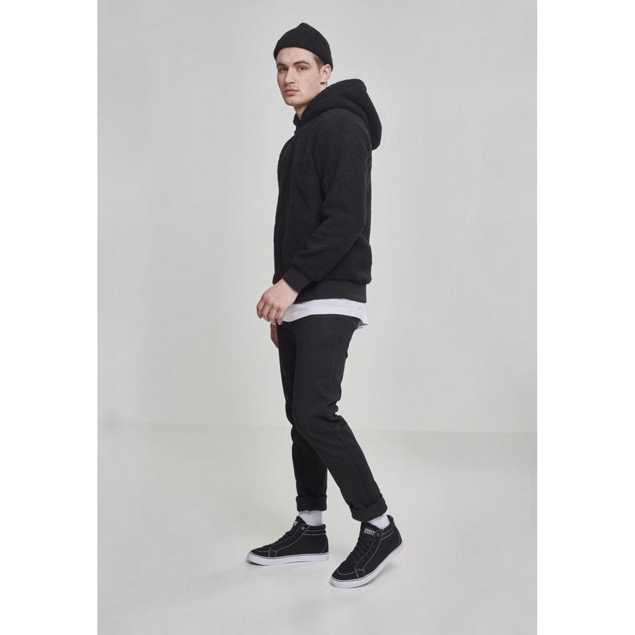 URBAN CLASSICS Sweatshirt à capuche Sherpa  