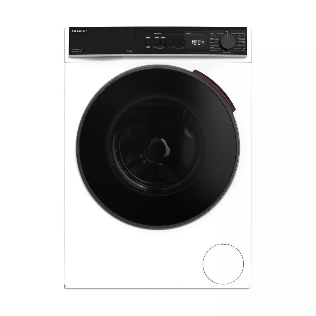 Sharp ES-WNFB814CWDA Waschmaschine Frontlader – weiss