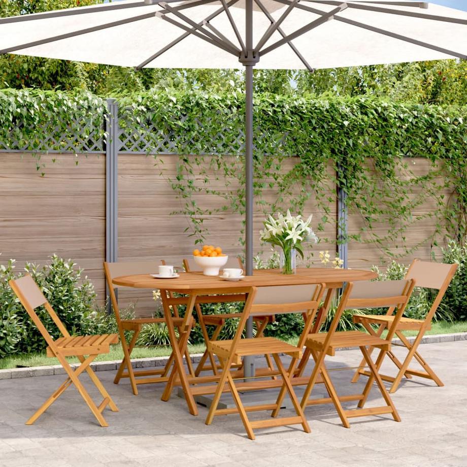 VidaXL Gartenstuhl holz  